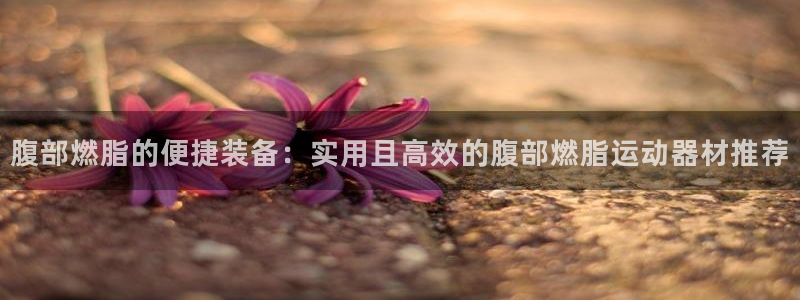 征途国际平台假的吗是真的吗吗:腹部燃脂的便捷装备:实用且高效